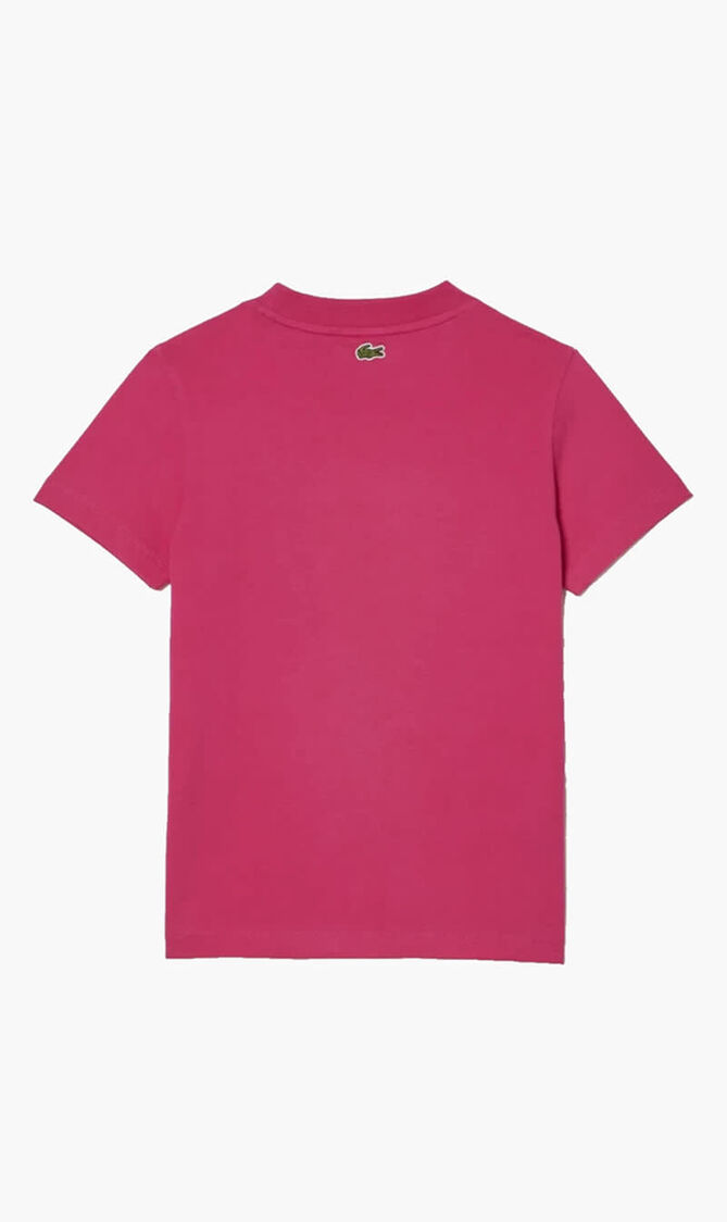 Signature Print Cotton T-shirt