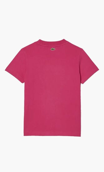 Signature Print Cotton T-shirt