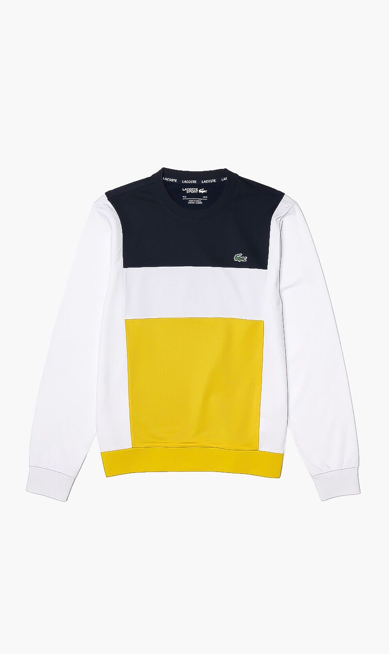 Buy LACOSTE Color Block Sweatshirt for SAR 390.00 The Deal Outlet