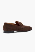 Suede Liam Chain Loafers