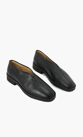 Lemaire Slip-On Piped Loafers