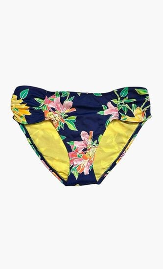 SUN LILIES SIDE SHIRRED HIGH WAISTED BOTTOM