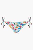 Happy Flowers Mini Brief Bikini Bottom