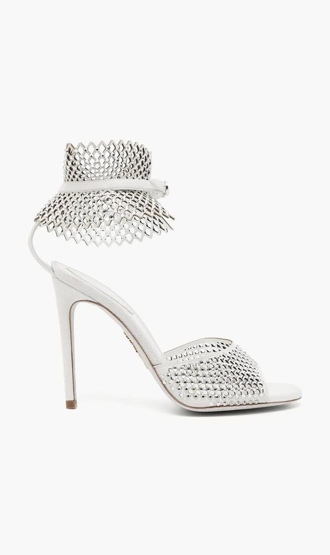 IVORY SUEDECRYSTAL MOONLIGHT STRASS