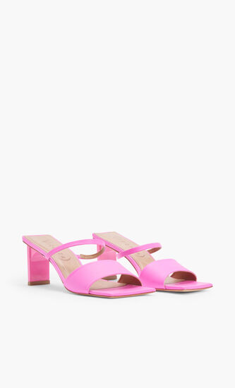 SANDAL MULES LOW HEEL