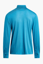 قميص جيرسيه بأكمام طويلة ولون سادة