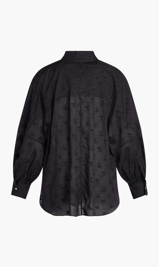 Monogram Cotton Shirt