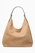 Nolita Large Nubuck Hobo Shoulder Bag