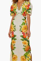 Picnic Flowers Maxi Dress