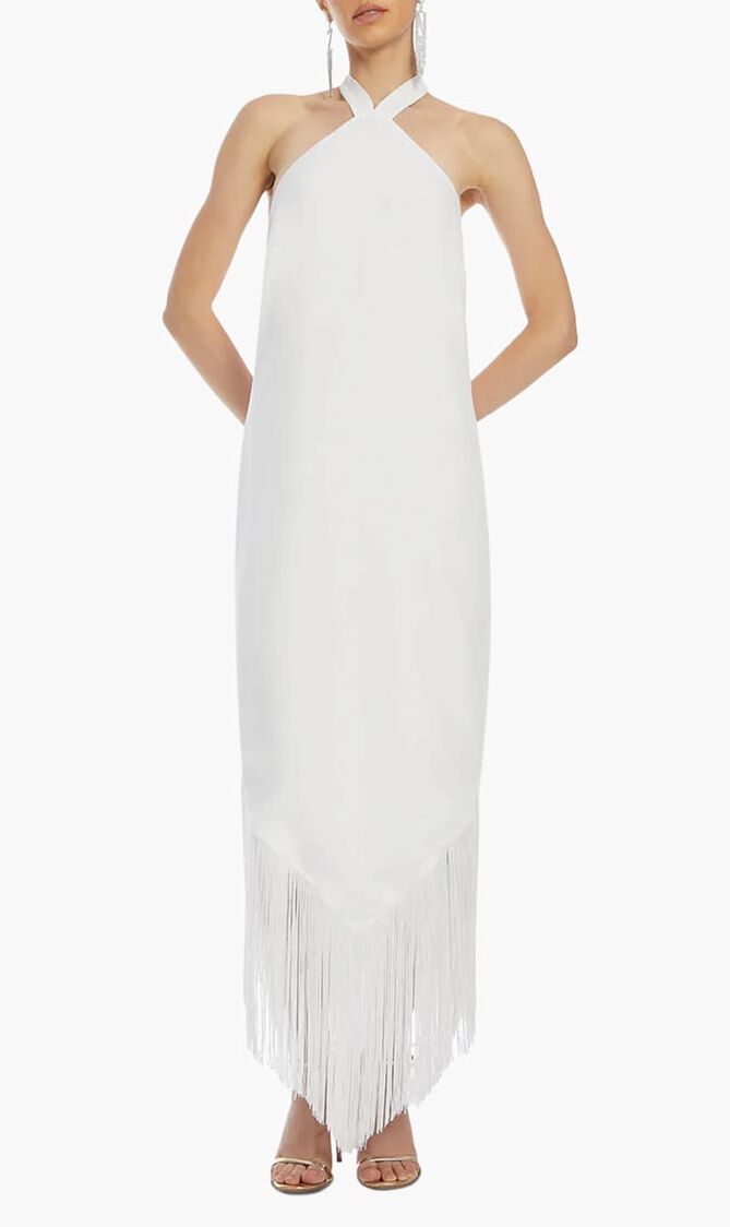 Nina Fringe Maxi Dress