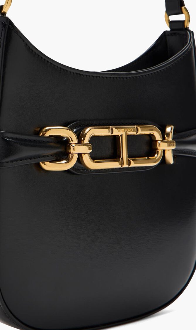 Palmellato Effect Leather Mini Bag