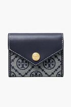 T Monogram Small Envelope Wallet