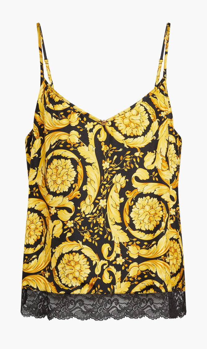 UNDERWEAR T-SHIRTTANK TOP TWILL SETA BIO BAROCCO PRINT+MEDUSINA