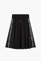 Logo Chiffon Skirt