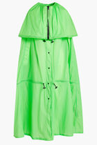 HUN'S PICK VOLUMINOUS RAINCOAT