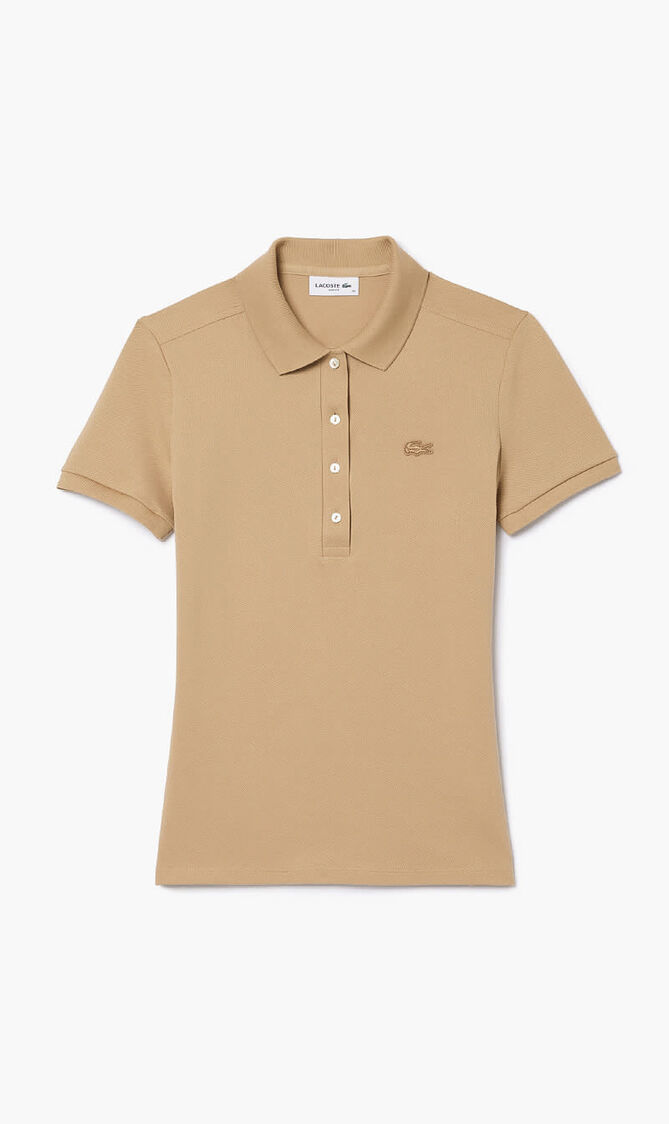 Slim Fit Stretch Mini Pique Polo Shirt