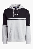 CUT AND SEW COLOUR BOCK HOODY FLAT PRINT