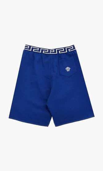 Greca Waistband Medusa Shorts