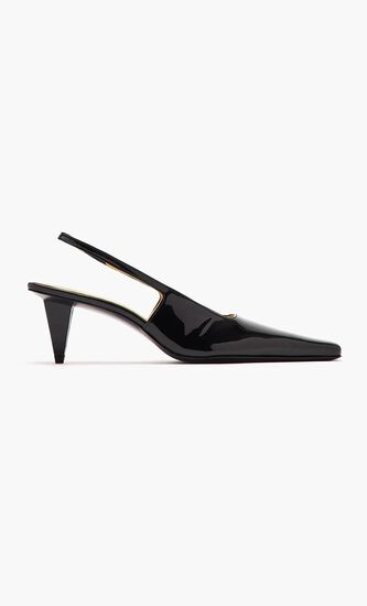 Iris Kitten Slingback Pumps