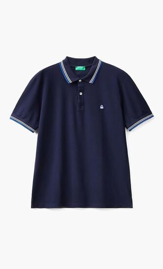 Stretch Cotton Polo Shirt