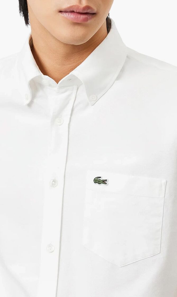 Regular Fit Short Sleeved Oxford Shirt