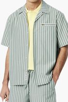 Relaxed Fit Striped Short Sleeved Shirt