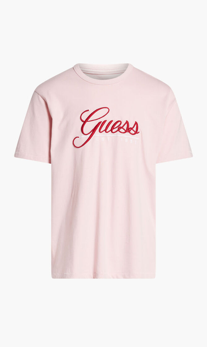 SS CN GUESS 3D EMBRO TEE