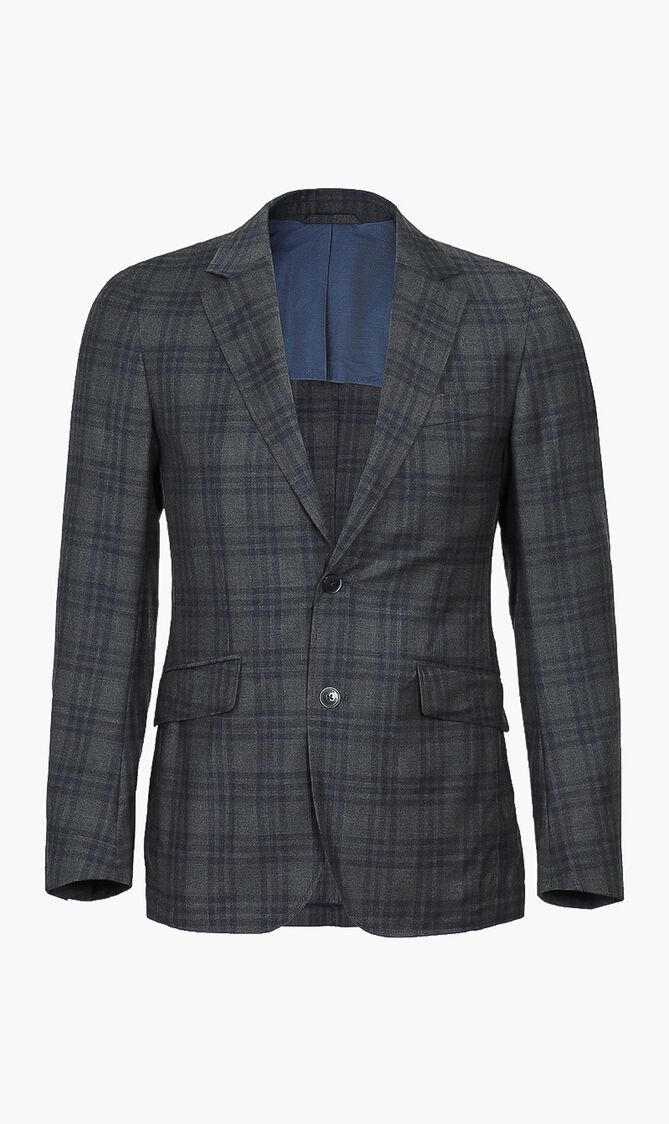 Chequered Suit Jacket