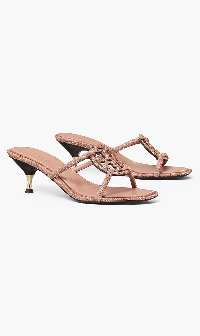 PAVE GEO BOMBE MILLER LOW HEEL SANDAL 55MM PAVE GEO BOMBE MILLER LOW HEEL SANDAL 55MM