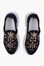 Fabric Crystal Sneakers