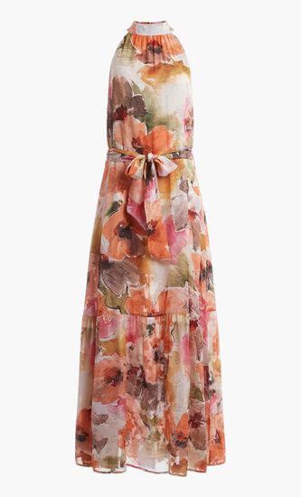Katia Maxi Dress with Halter Neckline