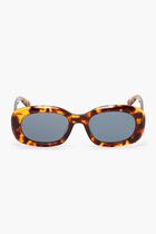 Medallion Oval Sunglasses