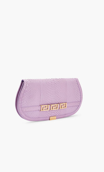 BAG GRECA GODDESS LARGE CLUTCH PYTHON