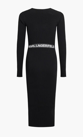 LSLV LOGO KNIT DRESS