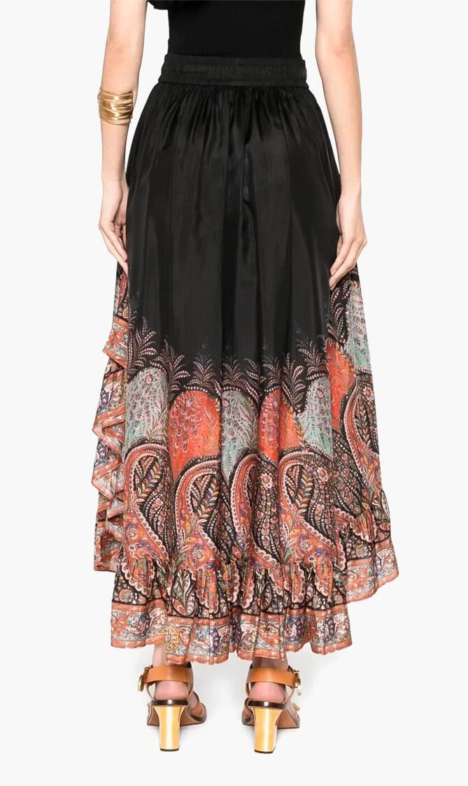 RHIANNON RUFFLE MAXI SKIRT