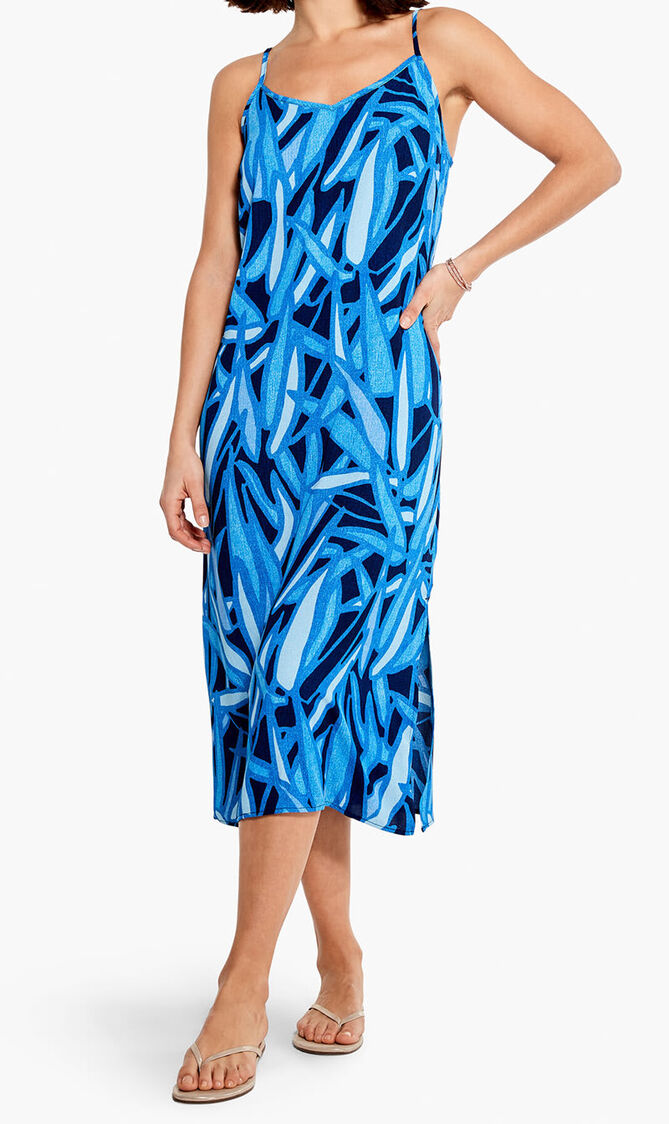 Sunset Jungle Slip Dress