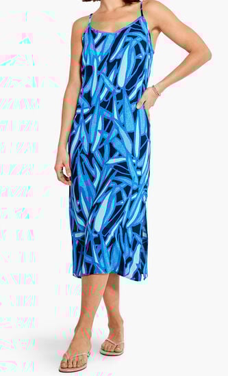 Sunset Jungle Slip Dress