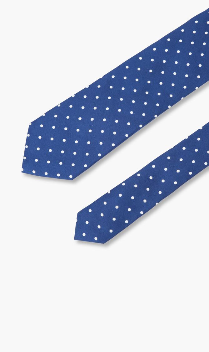 Printed Dotted Style Tie