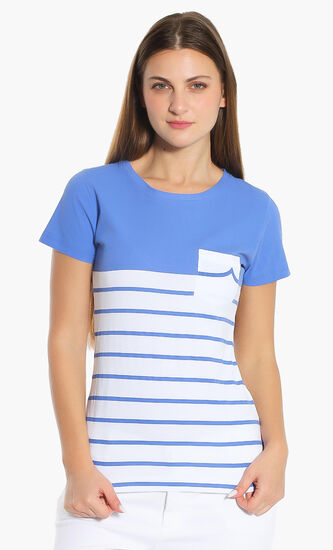 Cotton Stripes T-Shirt