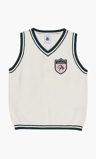 Cotton Sleeveless Jumper