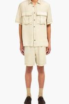 Linen and Lyocell Short Sleeve Shirt