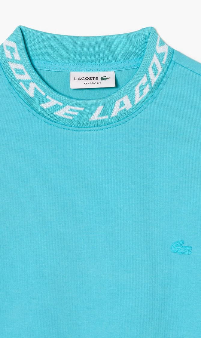 Double Sided Logo Collar Sweatshirt