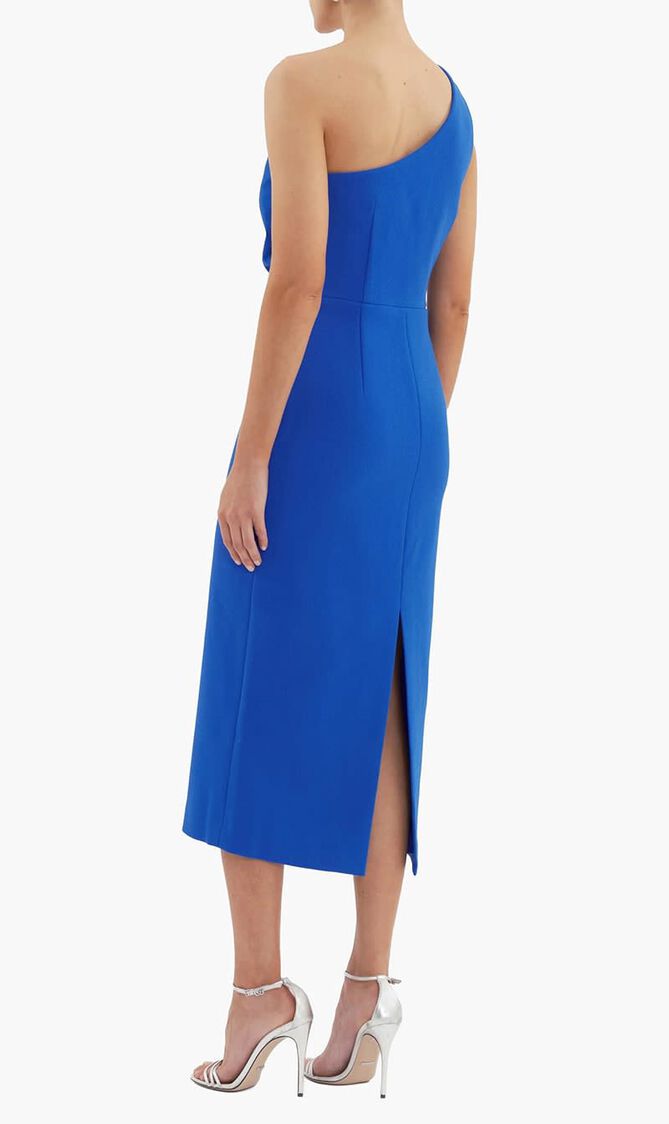 Antonella One Shoulder Midi Dress