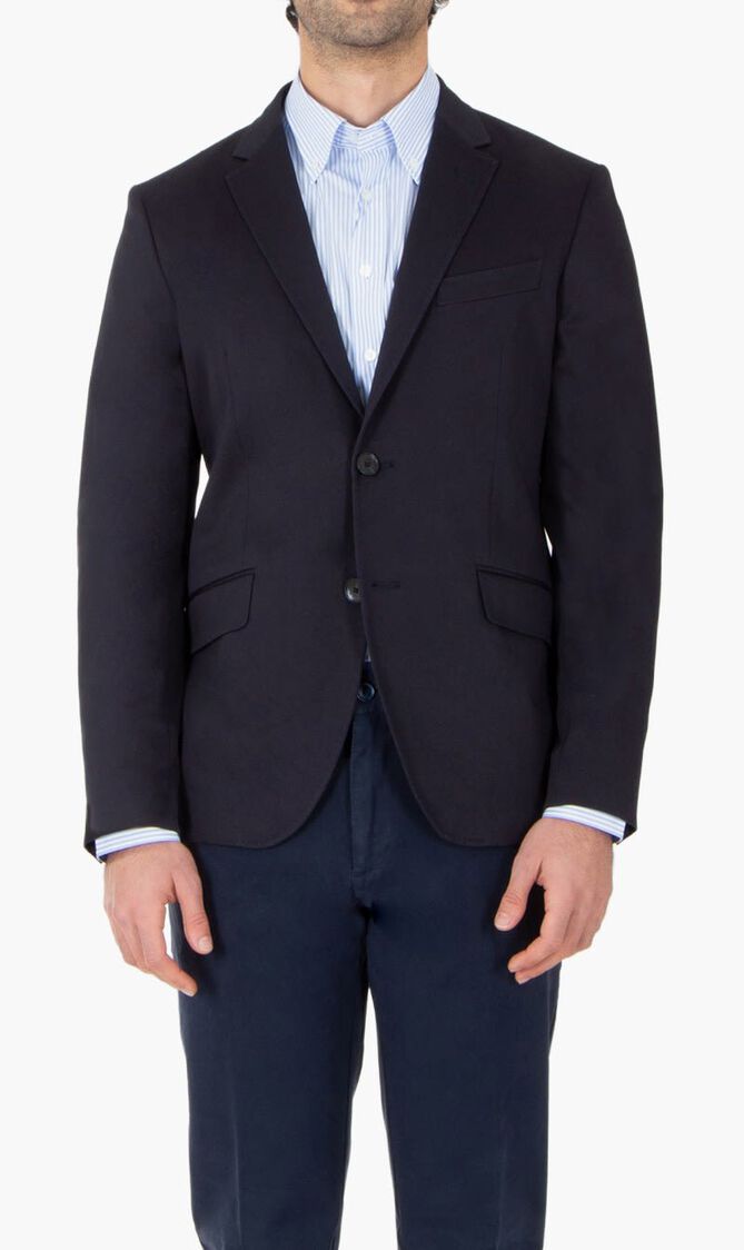 Roma Fit Cotton Stretch Blazer