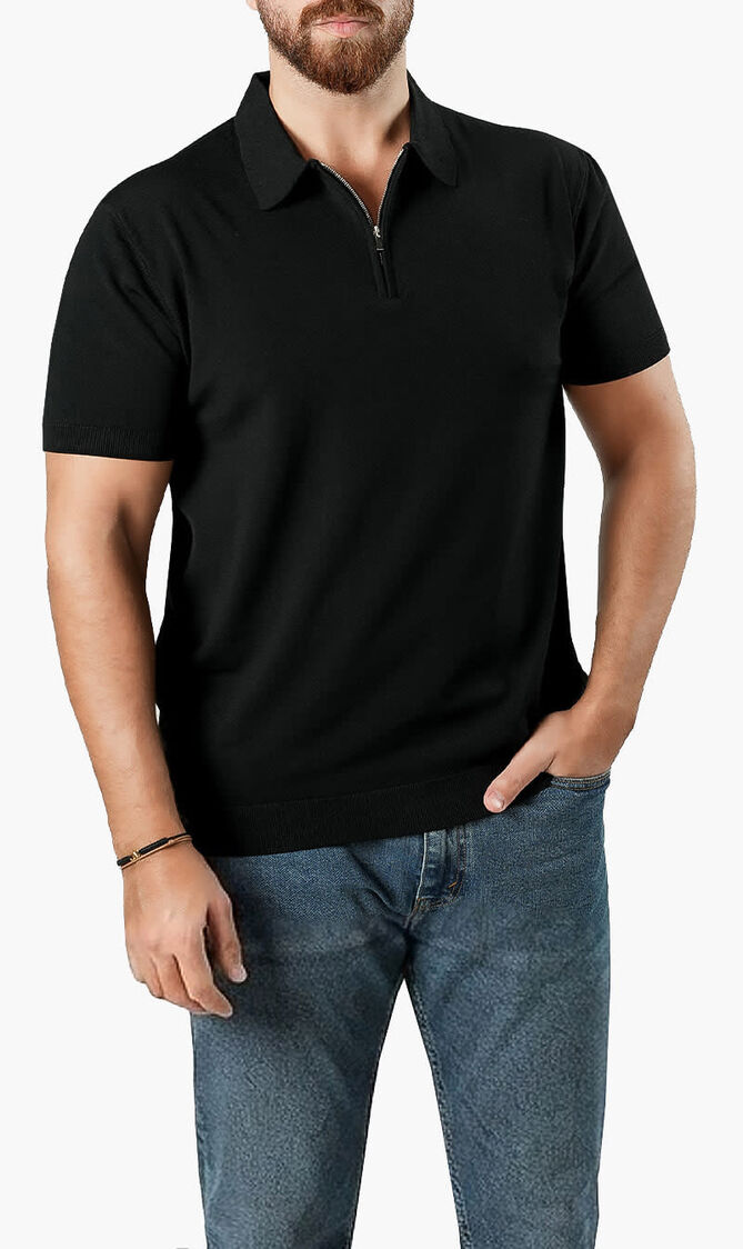 ANGELO KAHEL KNITWEAR BLACK TV 4031