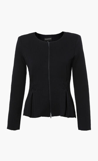 Textured Modern Fit Jacket