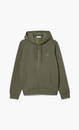 Zip-up Fleece Hoodie