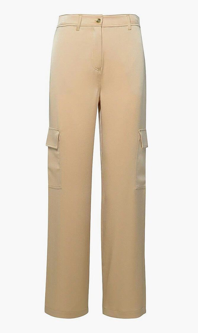 SATIN CARGO PANT