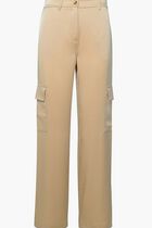 SATIN CARGO PANT