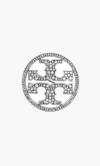 Miller Pave Drop Brooch